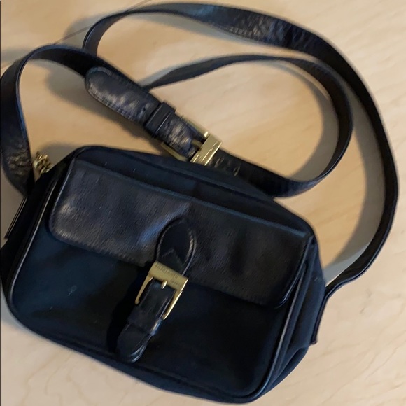 Ralph Lauren nylon/leather Crossbody bag